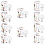 Bajaj Ivora Hb Led Lamp 9W Cdl Cool Daylight | Energy Efficient | Environment Friendly | Ir, Uv Free | 3.5 Kv Surge Protection | Led B22 Bulb For Home | (Pack Of 10) | 1 Yr Warranty