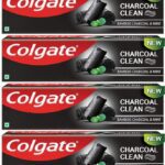 Colgate Charcoal Clean, Black Gel Paste, Bamboo Charcoal And Wintergreen Mint For Clean Mouth Toothpaste(480 G)