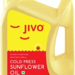 Jivo Natural & Healthy Cooking Sunflower Oil Can(5 L)