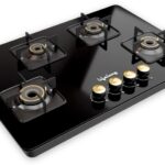 Lifelong Hobtop Gas Llht006 Glass Automatic Hob(4 Burners)