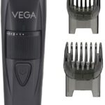 Vega Power-Lite Beard Trimmer For Men, Vhth-38 Trimmer 90 Min  Runtime 40 Length Settings(Black)