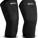 Boldfit Knee Cap For Knee Pain For Women Men Gym Knee Cap For Sports Pain Knee Support(Black)