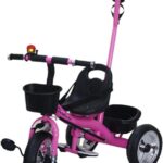 Stepupp Baby Tricycle For [Bb}Phc-077 Tricycle(Pink, Black)