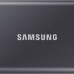 Samsung T7 / 1050 Mbs / Pc,Mac,Android / Portable,Type C Enabled / 3Y Warranty / Usb 3.2 1 Tb External Solid State Drive (Ssd)(Grey)