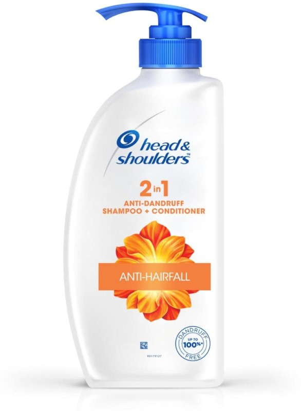 Head And Shoulders 2-In-1 Anti Hairfall, Anti Dandruff Shampoo + Conditioner With Almond Milk(650 Ml)