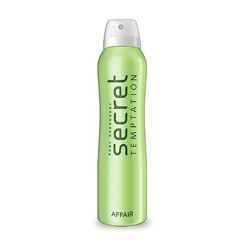 Secret Temptation Affair Deodorant For Women, Long Lasting Floral Fragrance For Every Day Wear, 150 Ml