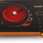 Kapli 2000 W Radiant Cooktop Touch Panel(Black, Infrared Induction 2000 Watt (All Utensil Use-Able))