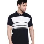 Scott International Men’S Rich Cotton Regular Fit Striper Polo T-Shirt | T-Shirts For Men | Collar T Shirts | Polo T Shirts For Men | Tshirt For Men Stylish | Men’S Tshirt | Half Sleeves T Shirt