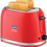 Kent Pop Up Toaster|Automatic Pop Up|7 Browning Modes|Removable Breadcrumb Tray 850 W Pop Up Toaster(Red)
