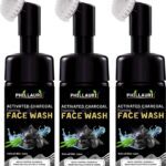 Phillauri Charcoal Cleanse Purifying Facial Wash Detoxify And Rejuvenate With The Power Of Activated Charcoal Face Wash(450 Ml)