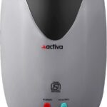 Activa 3 L Instant Water Geyser (3 Kva Special Anti Rust Coated Ss Tank, Full Abs Body 5 Years Warranty Black, Grey)