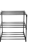 Reom Enterprise Heavy Pvc Pipe Shoe Stand Books Rack Plastic Shoe Stand(Multicolor, 3 Shelves, Diy(Do-It-Yourself))
