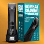 Bombay Shaving Company Body And Pubic Hair Trimmer For Men | For Men’S Private Parts | Fully Waterproof Trimmer 90 Min  Runtime 4 Length Settings(Black)