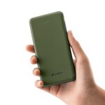 Urbn Power Bank 10,000Mah – Ultra Slim, 22.5W Two Way Fast Charging, Triple Output, Dual Type C Pd, 12 Layers Circuit Protection, Bis Certified, 6 Months Warranty Free Type C Cable – Camo