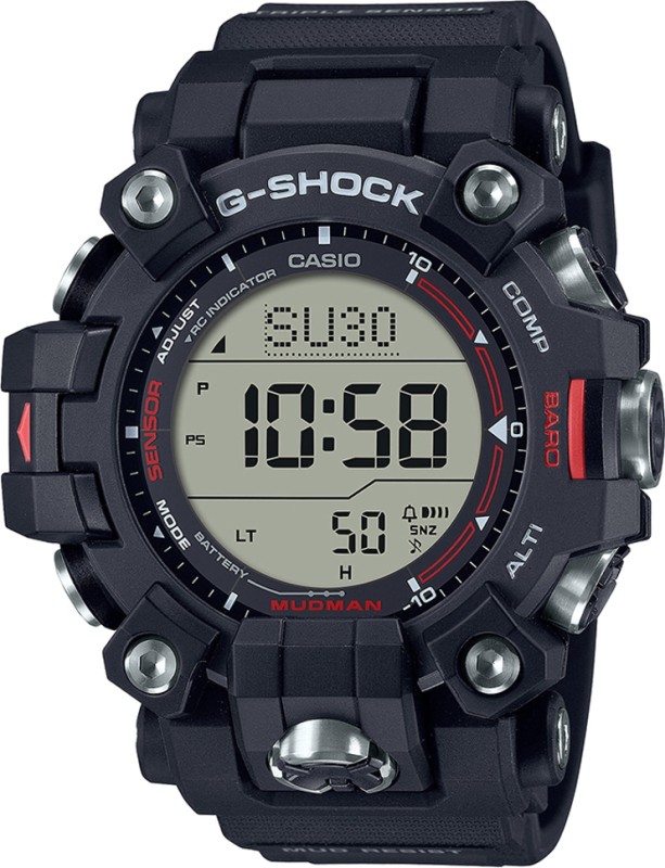 Casio Gw-9500-1Dr G-Shock Dial Black Resin Strap Digital Watch  – For Men