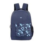 United Colors Of Benetton Ballad 21L Polyester Casual Backpack For Unisex – Navy+Light Blue