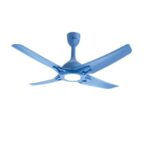 Usha Aerolux Ex7 1320 Mm Premium Design, Silent Ceiling Fan With Remote Control & Led Under Light (Biscay Blue)