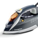 Crompton Fabriautotech Feather Touch Temperature Control 2200 W Steam Iron(Black)