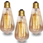 Groeien 40W E26, E27 Incandescent Bulb (Newflex_169, Warm White Yellowish) – Pack Of 3