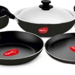 Pigeon Favourite Gift Set Non-Stick Coated Cookware Set(Aluminium, 7 – Piece)