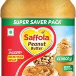 Saffola Peanut Butter With Jaggery, Crunchy, High Protein, No Refined Sugar 850 G