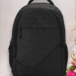 Holme’S Laptop Backpack Khadi Textured 25 L Laptop Backpack(Black, Grey)