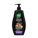 Nyle Naturals Volume Enhance Shampoo 1 L, For Long & Voluminous Hair With Blackberry, Reetha, & Amla | Ph Balanced & Paraben Free Gentle & Soft Shampoo For Women & Men