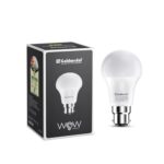 Goldmedal Wow 12W B22 Base Led Bulb – Cool Daylight (6500K) | Energy Efficient | 230 Degree Light Coverage | Surge Protection Up To 4Kv | Rated Life 15000 Hrs | For Home & Office |Pack Of 1