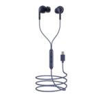 Boat Newly Launched Bassheads 100 C Wired Earphones With Type-C Jack, In-Line Microphone, 10Mm Drivers, Signature Sound, Integrated Controls & Multi-Os Compatibility(Navy Blue)