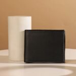 Metronaut Men Casual, Formal Black Artificial Leather Wallet(2 Card Slots)