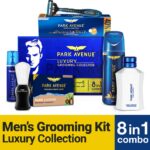 Park Avenue Luxury Grooming Kit For Men(8 Items In The Set)