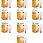 Wipro 10 W Standard B22 Led Bulb(White, Pack Of 10)