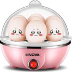 Nova Pink Electric Egg Boiler Nec1530 Egg Cooker(Pink, 7 Eggs)