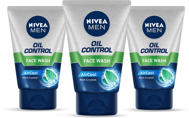 Nivea Oil Control Face Wash- Pack Of 3 Face Wash(300 G)