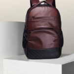 F Gear Luxur 25 L Laptop Backpack(Brown)