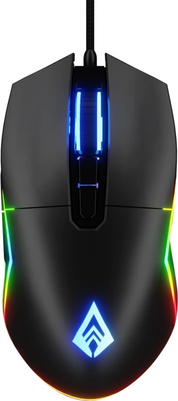 Archer Tech Lab Recurve 500 Wired Optical Gaming Mouse(Usb 3.0, Black)