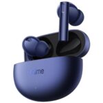 Realme Buds Air 5 Truly Wireless In-Ear Earbuds With 50Db Anc, 12.4Mm Mega Titanized Dynamic Bass Driver, Upto 38Hrs Battery With Fast Charging & 45Ms Ultra-Low Latency For Gaming (Deep Sea Blue)