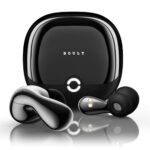 Boult Newly Launched Klarity 1 In Ear Tws Earbuds With 80Hrs Playtime, Liquid Metal Body, Dual Device Pairing, 4 Mics Enc, 45Ms Low Latency, Ipx5, 13Mm Bass Drivers Ear Buds Bluetooth 5.4 (Black)