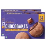 Cadbury Chocobakes Chocfilled Chocolate Cookies, 300 Grams (Pack Of 2)