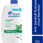 Head & Shoulders Cool Menthol Anti-Dandruff Shampoo For Men & Women(1 L)