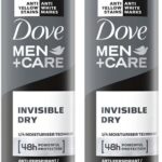 Dove Men+Care Invisible Dry Spray Antiperspirant Deodorant (Pack Of 2) Deodorant Spray  –  For Men(500 Ml, Pack Of 2)