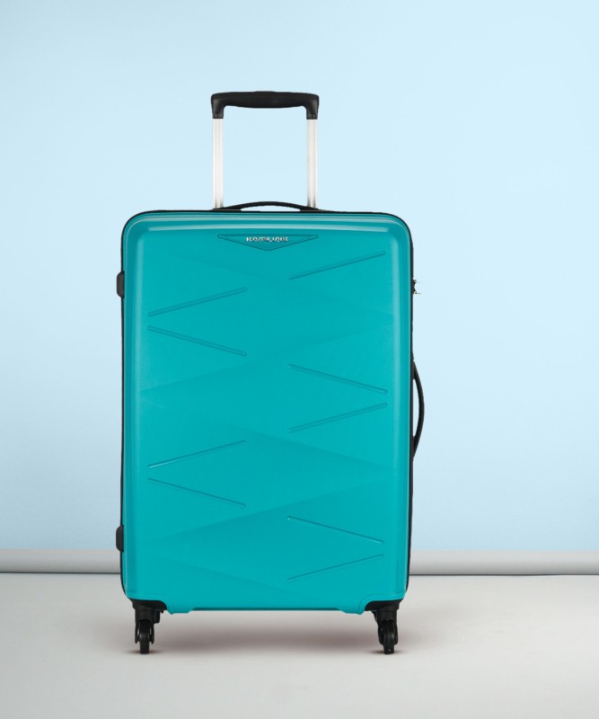 Kamiliant By American Tourister Kam Triprism Sp Aqua Check-In Suitcase 4 Wheels – 27 Inch