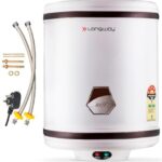 Longway Hotplus 50 Ltr 5 Star Rated Automatic Storage Water For Home, Water Geyser With Multiple Safety System & Anti-Rust Coating | 1-Year Warranty | (Off-White, 50 Ltr)