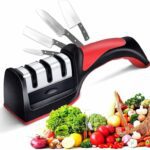 Lnt Manual Kitchen,2 Stage Tool For Knives (Carbon ) Knife Sharpening Steel(Steel)