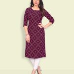 Ketaki Fashion Women Printed Straight Kurta(Multicolor)