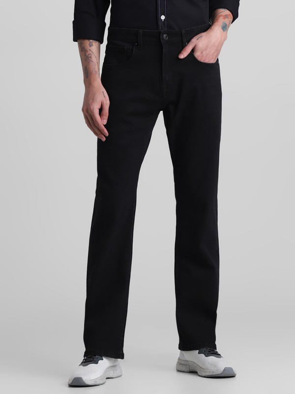 Jack & Jones Boot-Leg Men Black Jeans
