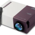 Zebronics Zeb-Pixaplay 11 Led With Fhd1080P Support, Built In Speaker,Dual Power Input (1500 Lm) Portable Projector(White, Purple)