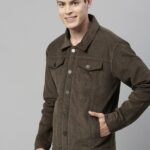 Here&Now Full Sleeve Solid Men Jacket