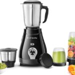 Longway Reo 550 W Mixer Grinder(Reo | 4 Jars | Black)
