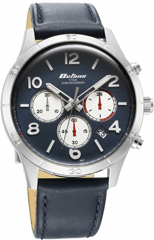 Titan 90153Sl01 – Dm811 – Octane Analog Watch  – For Men